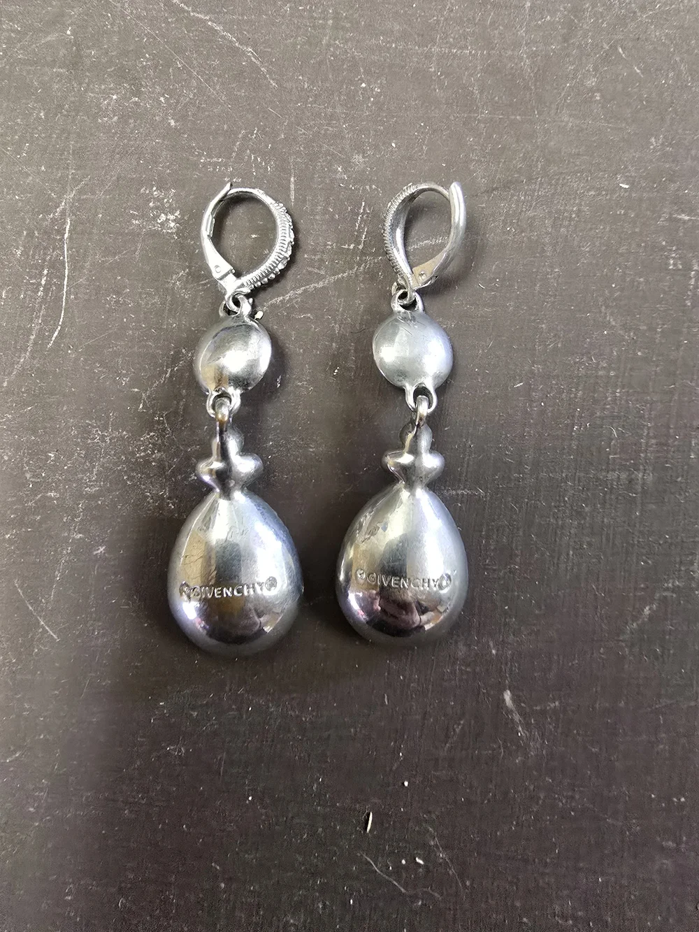 Givenchy Women's Crystal Double Drop Earrings - Picture 2 of 4